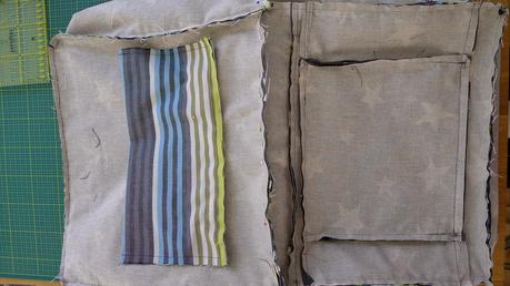 Fotoreportage: So habe ich die Wickeltasche 'Nikola' genäht