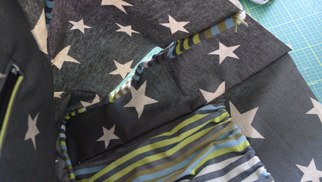 Fotoreportage: So habe ich die Wickeltasche 'Nikola' genäht