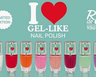 I ❤ GEL- LIKE Nailpolish Limited Edition von RdeL Young