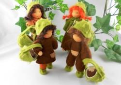 Kastanien auf dem herbstlichen Jahreszeitentisch!