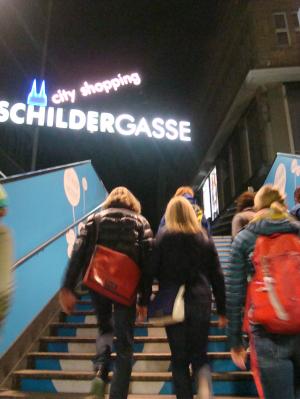 Morgenwanderung durch Köln: Schildergasse