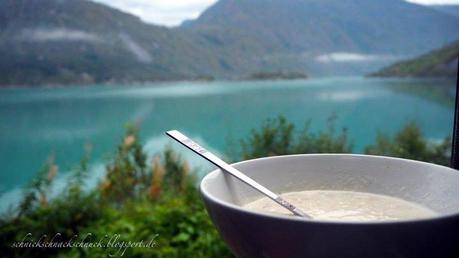 Porridge für die Wanderung