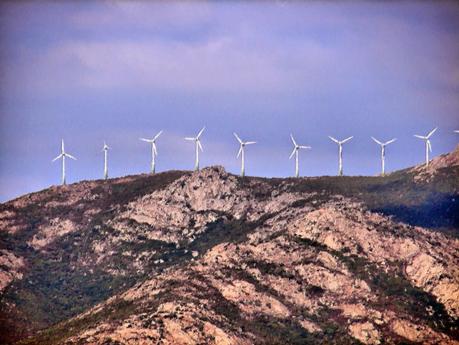 Korsika's Bemühungen um die  Erneuerbaren Energien