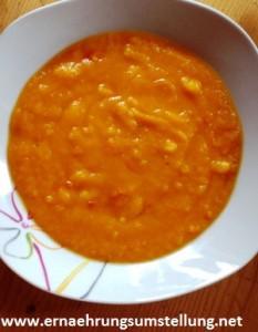 Kürbis-Pastinaken-Suppe