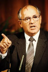 Michail Gorbatschow (Foto: RIA Novosti archive, image #359290 / Yuryi Abramochkin, Lizenz: CC-BY-SA 3.0)