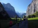 Jungfrau Marathon 2014 - Imposante Felswände