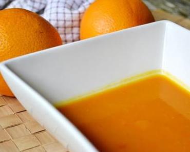Super einfache, super schnelle Orangen-Kürbissuppe (vegan, paleo)