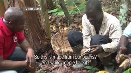 First taste of chocolate in Ivory coast Screencap