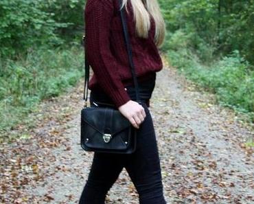 Outfit: So autumn with bordeaux!
