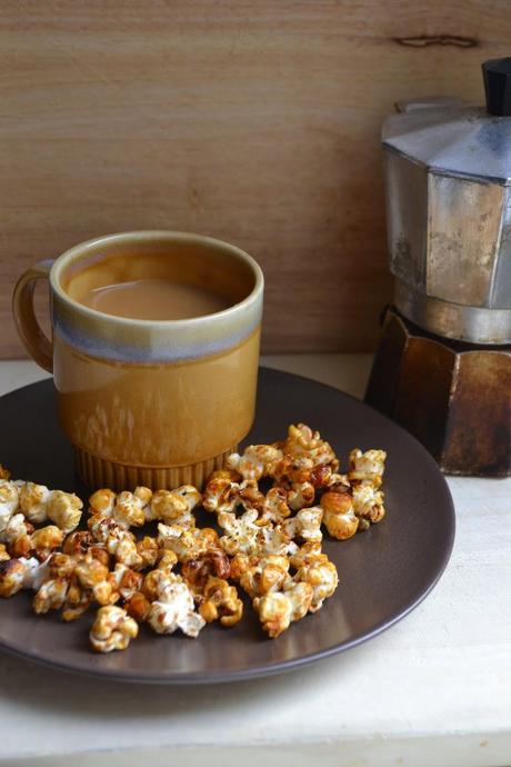 Pumpin Spiced Latte & Popcorn {Pumpkin October}