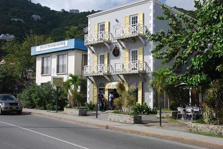 Polizei-Hauptquartier-Road-Town-Tortola-British-Virgin-Islands-Karibik
