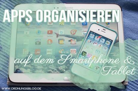 Tipps zum Organiseren von Apps