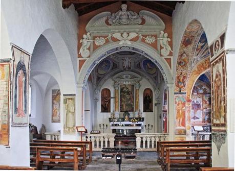 Wallfahrtskirche San Miro in Sorico am Comer See