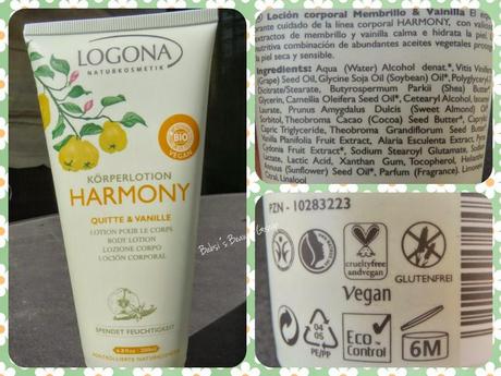 Review: Logona Körperlotion Quitte & Vanille