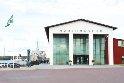 Marinemuseium in Karlskrona, Schweden