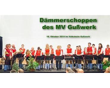 Termintipp: Dämmerschoppen des Musikvereins Gußwerk