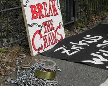 [Diary] Kundgebung & Infostand gegen Zirkusse in Gießen