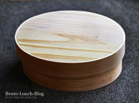 Mage Wappa Lunchbox, Ovale Bentobox aus Holz