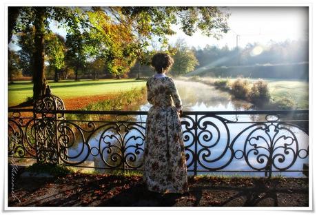 Herbst-Anglaise; morgens im Hofgarten