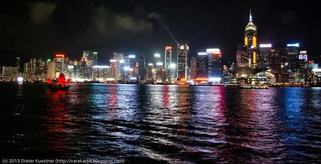 Panorama image of the week - Hong Kong Island - Skyline at night
