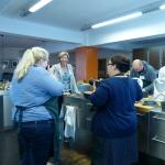 Leberkässemmel – und Besuch in der Küche