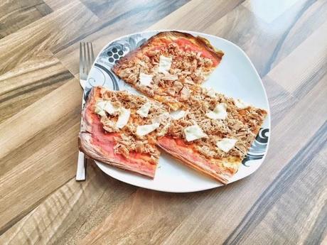 Lowcarb Thunfisch Pizza