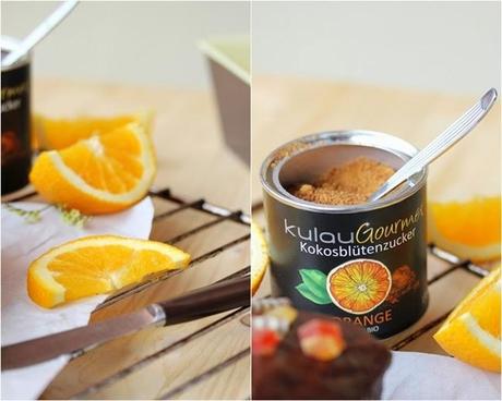 Let the sunshine in-mit dem Rezept für einen köstlichen Schoko-Orangenkuchen mit kandierten Papayastücken und den tollen Produkten von nu3 {Give Away!}