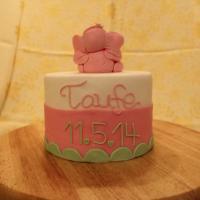 Tauftorte Fondant