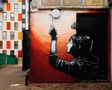 Animierte Street Art GIFs von A. L. Crego