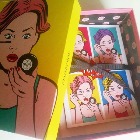 GLOSSYBOX POP ART EDITION SEPTEMBER 2014