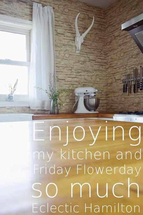 Friday Flowerday is in the kitchen