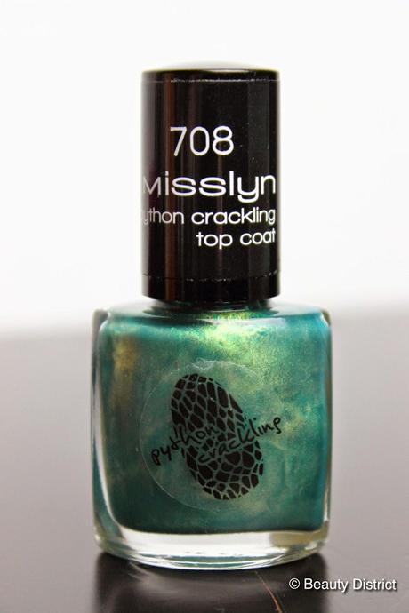 Misslyn Python Crackling Top Coat