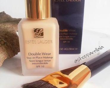 Estee' Lauder Double Wear Foundation & Skulpting Foundation Brush [Review]