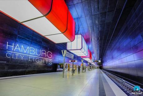 Timelapse: Hamburg City Lights