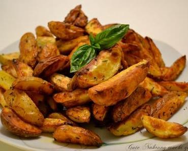 Kartoffelecken aus dem Ofen