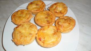 Deftige Bolognese - Muffins