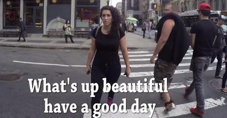 Eine Frau spaziert 10 Stunden durch New York und wird über 100x angemacht
