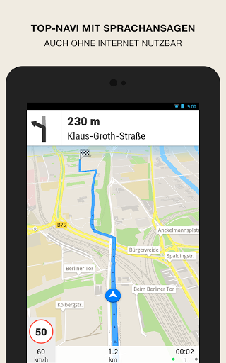 GPS Navigation & Maps – Scout: Offline nutzbar und ein Land inkl. Städtekarten gratis