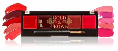 p2 cosmetics Gold & Crown Limited Edition