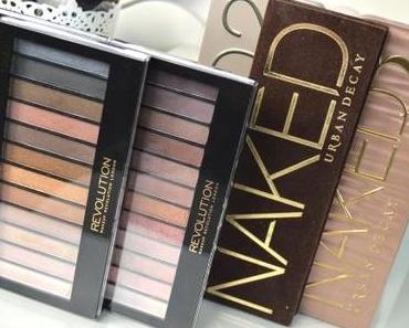 Makeup Revolution Iconic vs. Urban Decay Naked