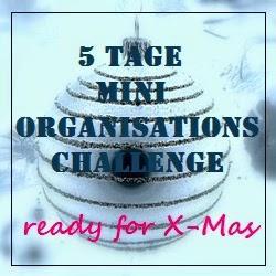 5 Tage Mini Organisations Challenge: Vorbereitung auf Advent und Weihnachten - ein Plan für die stillste Zeit im Jahr - Tag 1