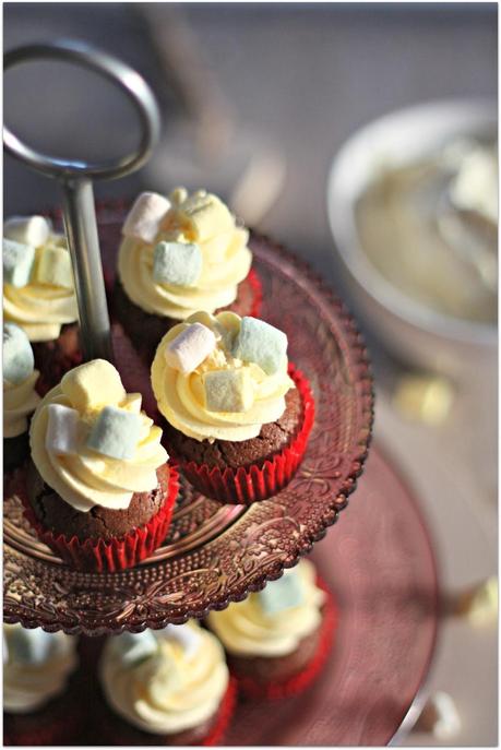 Mini-Cupcakes mit Marshmellows oder: Heute vor einem Jahr...