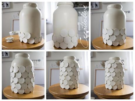 DIY Vase Dots