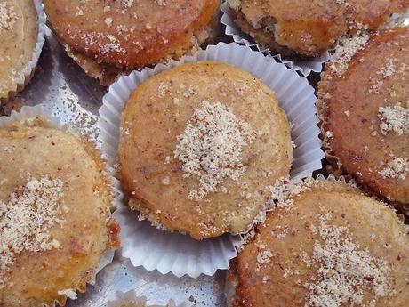 Haselnuss-Karamell-Muffins (vegan)