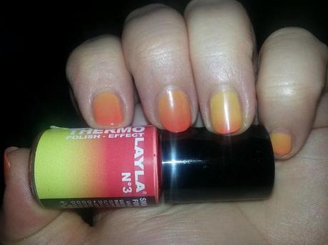 Layla Thermo Polish -  Red to Yellow