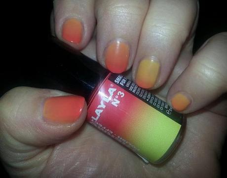Layla Thermo Polish -  Red to Yellow