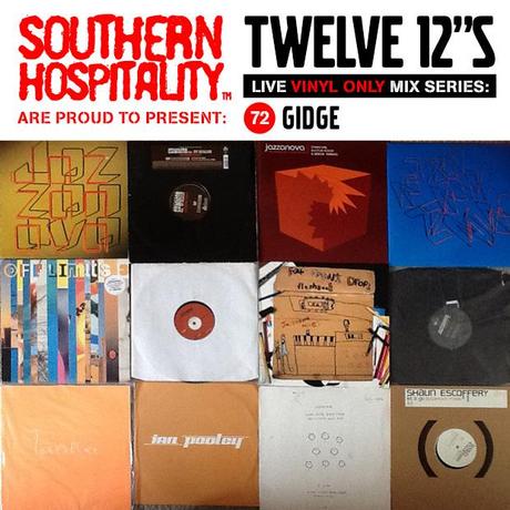 Twelve 12's Live Vinyl Mix 72 - Gidge - Jazzanova special!