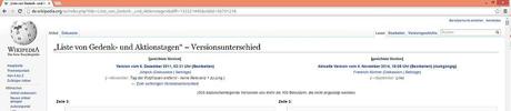 Kuriose Feiertage - 8. November - Internationaler Tag der Putzfrau - Screenshot de.wikipedia.org - http://bit.ly/1u8WgME
