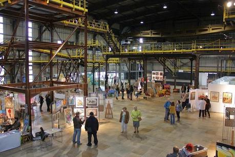 Kunstmesse in Musée les Mineurs Wendel
