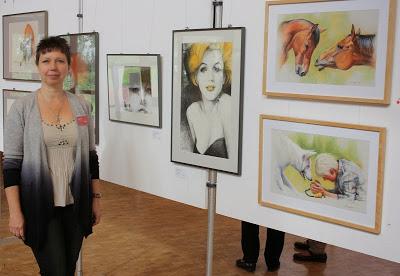 Kunstausstellung in Bürstadt Olga David
